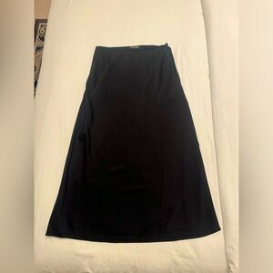 Loro Piana Black Slip skirt
